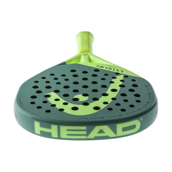 Ракетка для падела HEAD Extreme Motion 2023, 223023, для проф.игр., углородное волокно,темно-зеленый за 21&nbsp;516.90 ₽ в Тамбове
