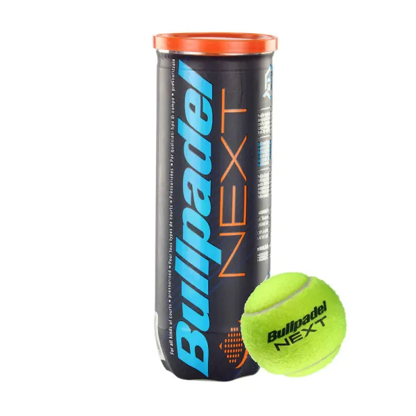 Мяч для падела BULLPADEL Next, 471961, уп.3 шт, FIP Approved, войлок, каучук,желтый за 1&nbsp;207 ₽ в Тамбове