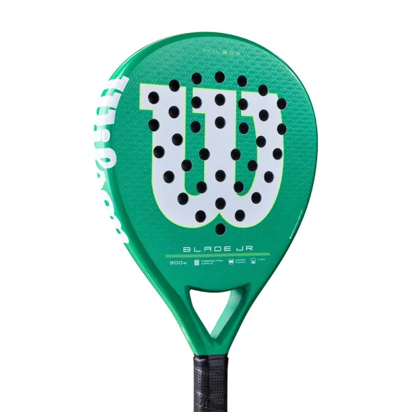 Ракетка для падела WILSON Blade Jr  V4 Padel, WR213811U0, для начин-х, стекловолокно, зеленый за 14&nbsp;934.50 ₽ в Тамбове