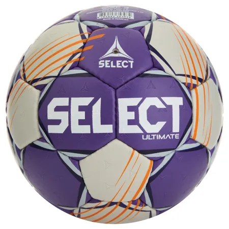 Мяч ганд. SELECT Ultimate Official EHF V24, 1612858999, Senior(р.3), EHF Appr, ПУ, руч.сш, фиол-сер за 15&nbsp;504 ₽ купить в Тамбове