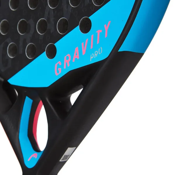 Ракетка для падела HEAD Gravity Pro 2022, 228162,для продв.игр., карбон, стекловолокно,черн-сине-роз за 16&nbsp;138.10 ₽ в Тамбове