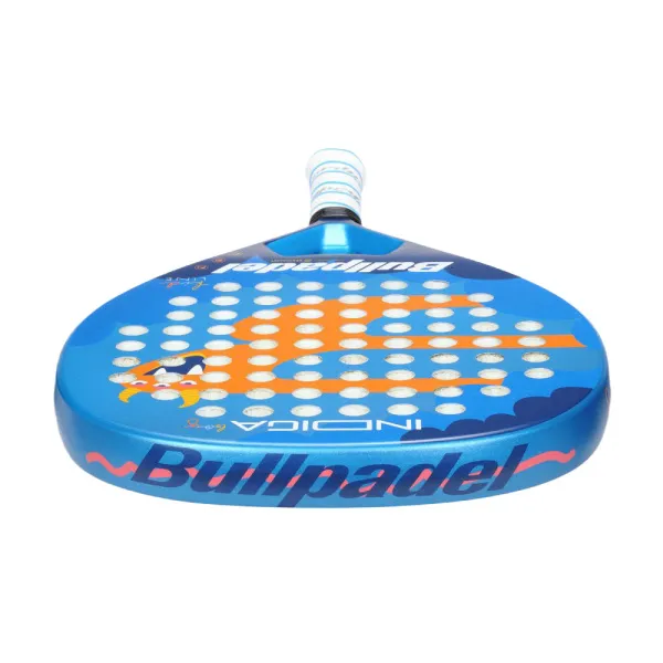 Ракетка для падела BULLPADEL Indiga Jr Boy 26, 494422, для начинающих, стекловолокно,сине-оранжевый за 10&nbsp;480.50 ₽ в Тамбове