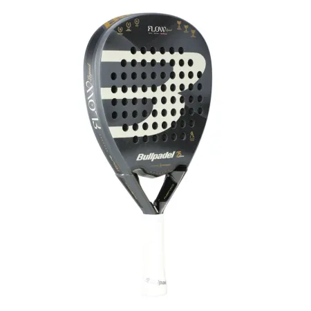 Ракетка для падела BULLPADEL Flow Legend, 494405, для профессионалов, стекловолокно,черно-белый за 31&nbsp;307.20 ₽ купить в Тамбове