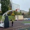 Баскетбольная стойка мобильная складная на пружинах вынос 2,25 м c противовесом ZAVODSPORTA за 530&nbsp;660 ₽ купить в Тамбове