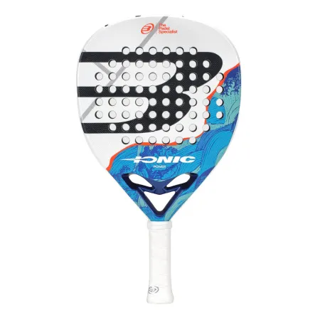 Ракетка для падела BULLPADEL Ionic Power 26, 494411, для продв. игроков, стекловолокно, сине-белый за 28&nbsp;944.20 ₽ купить в Тамбове