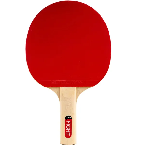 Ракетка для н/т Stiga Fight Red, 184001, для любителей, накладка 1,5 мм ITTF, прямая ручка за 1&nbsp;837.70 ₽ в Тамбове