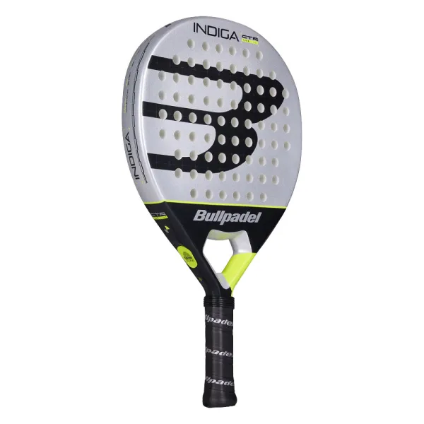 Ракетка для падела BULLPADEL Indiga Control 26, 494417, для начинающих, карбон ,серо-черный за 14&nbsp;672.70 ₽ в Тамбове