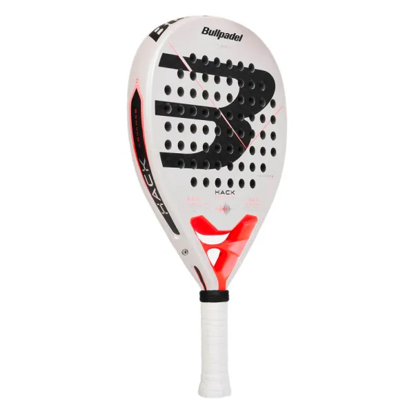 Ракетка для падела BULLPADEL Hack Advance, 494415, для проф. и любит, карбон, бело-черно-оранжевый за 18&nbsp;664.30 ₽ в Тамбове