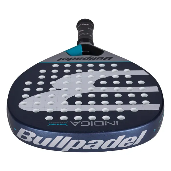 Ракетка для падела BULLPADEL Indiga Power 26, 494416, для начинающих, стекловолокно, темносине-серый за 14&nbsp;672.70 ₽ в Тамбове