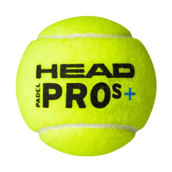 Мяч для падела HEAD Padel Pro S+, 540303, уп.3 шт, FIP Approved, войлок,нат.резина,желтый за 933.30 ₽ в Тамбове