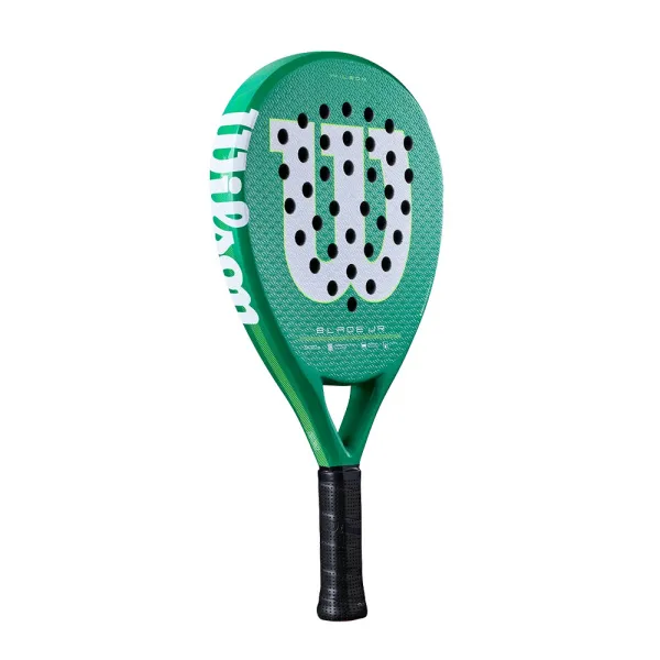 Ракетка для падела WILSON Blade Jr  V4 Padel, WR213811U0, для начин-х, стекловолокно, зеленый за 14&nbsp;934.50 ₽ в Тамбове