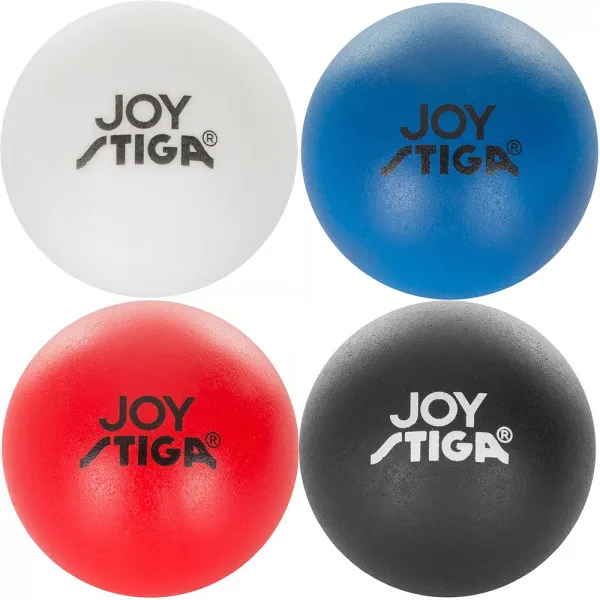 Мяч для наст. тенниса Stiga Joy, 1110-5240-04, диам. 40+мм, пластик, упак. 4 шт, мультиколор за 1&nbsp;286.90 ₽ в Тамбове