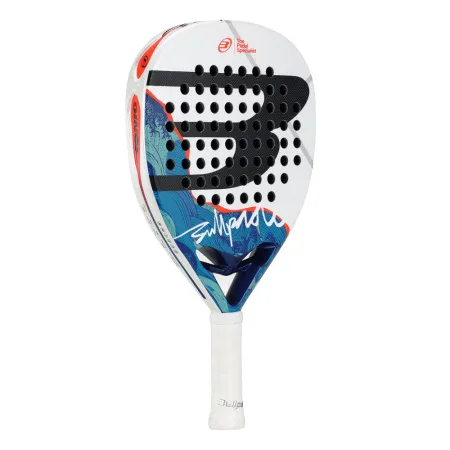 Ракетка для падела BULLPADEL Ionic Power 26, 494411, для продв. игроков, стекловолокно, сине-белый за 28&nbsp;944.20 ₽ купить в Тамбове
