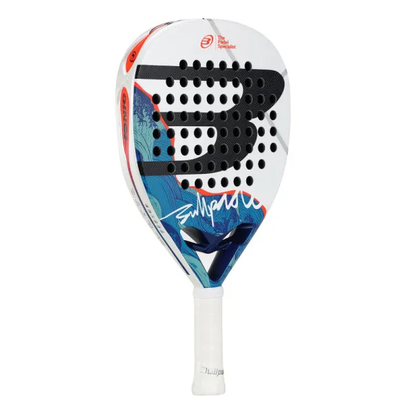Ракетка для падела BULLPADEL Ionic Power 26, 494411, для продв. игроков, стекловолокно, сине-белый за 28&nbsp;944.20 ₽ в Тамбове