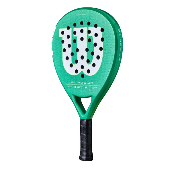 Ракетка для падела WILSON Blade Jr  V4 Padel, WR213811U0, для начин-х, стекловолокно, зеленый за 14&nbsp;934.50 ₽ в Тамбове