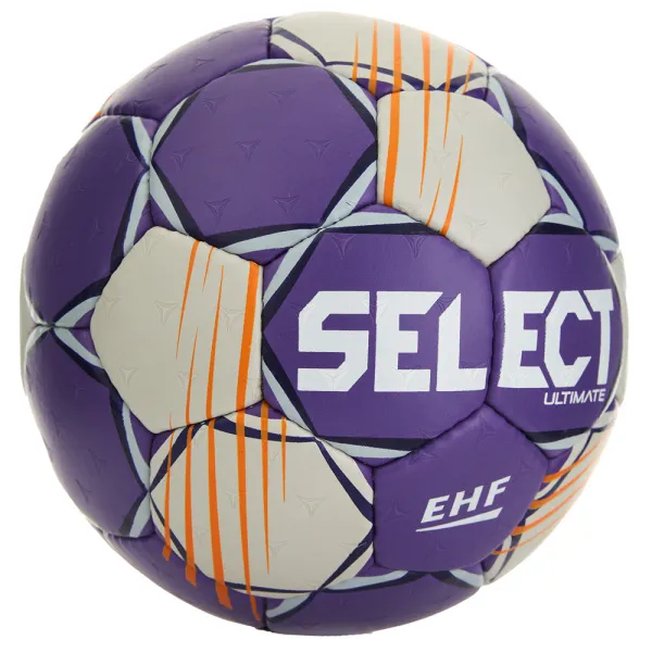 Мяч ганд. SELECT Ultimate Official EHF V24, 1612858999, Senior(р.3), EHF Appr, ПУ, руч.сш, фиол-сер за 15&nbsp;504 ₽ в Тамбове