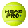 Мяч для падела HEAD Padel Pro+, 540203, уп.3 шт, FIP Approved, войлок,нат.резина,желтый за 933.30 ₽ купить в Тамбове
