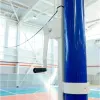 Волейбольные стойки универсальные со стаканами и механизмом натяжения троса ZAVODSPORTA за 41&nbsp;400 ₽ купить в Тамбове